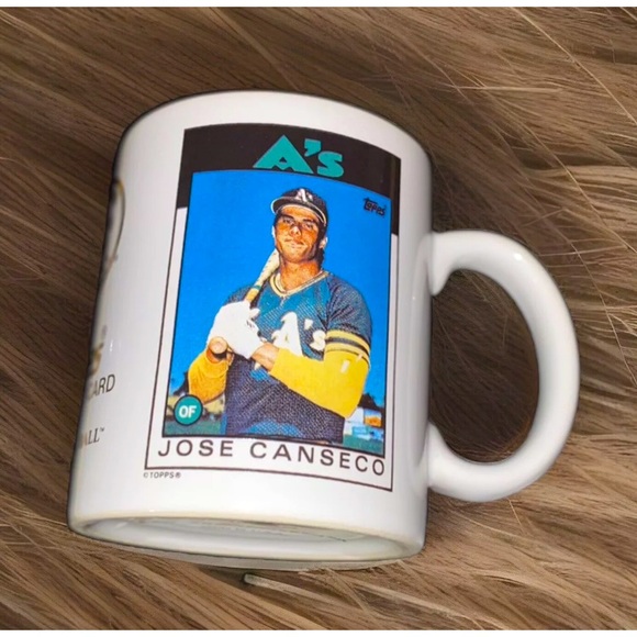 Topps Other - Jose Canseco Topps Rookie Card Sports Nostalgia Coffee Mug/Oakland A’s